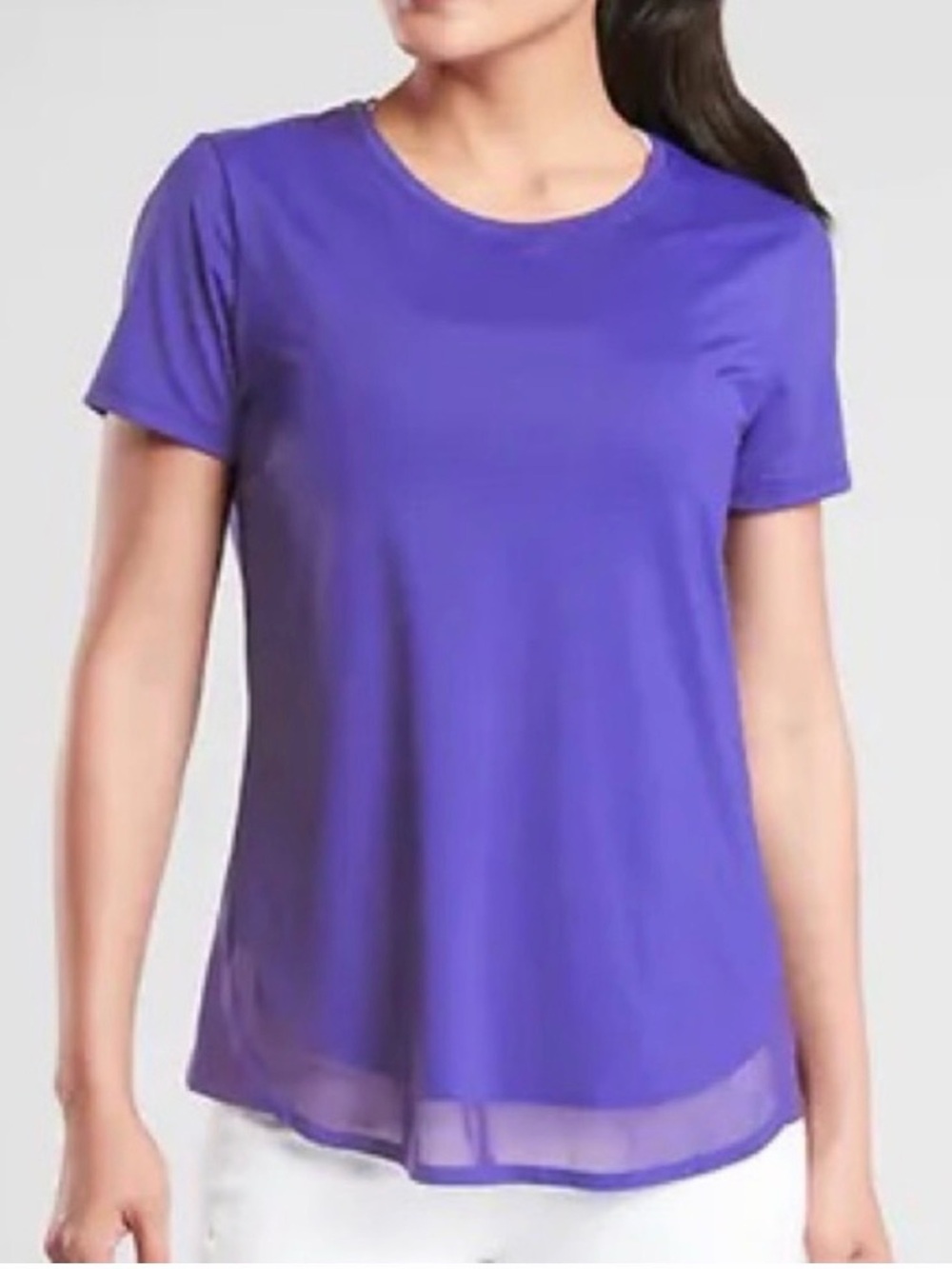 Athleta royal blue top